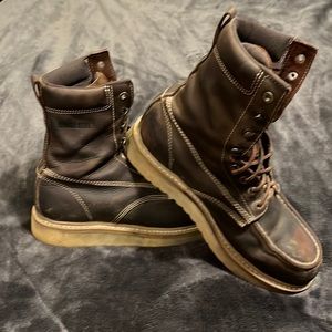 Mens Wolverine Safety Toes Boots